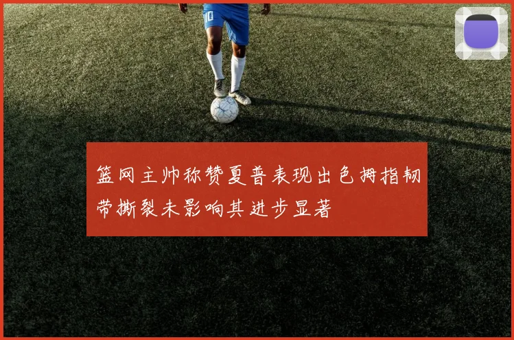 篮网主帅称赞夏普表现出色拇指韧带撕裂未影响其进步显著